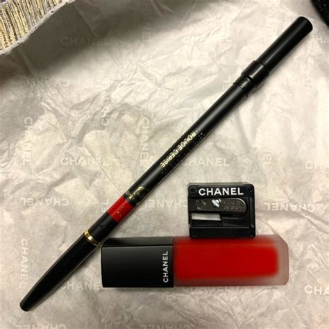 chanel matte match lip color duo|Chanel duo ultra tenue lipstick.